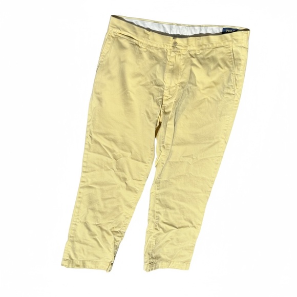 Ralph Lauren Men's Yellow Pants Size 36 X 32 - Picture 3 of 7